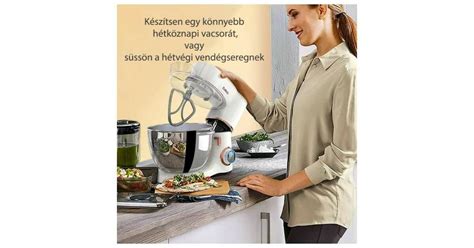multifunkciós konyhai robotgép keverőtállal