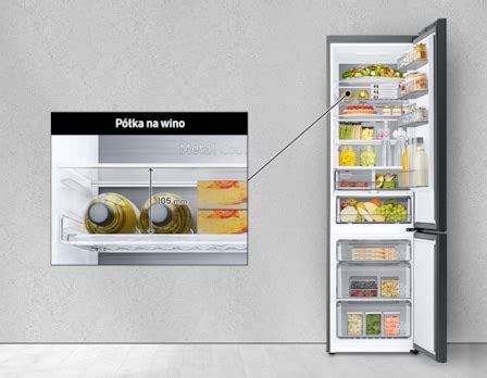 Kenwood kombinált hűtőszekrény belső elrendezése