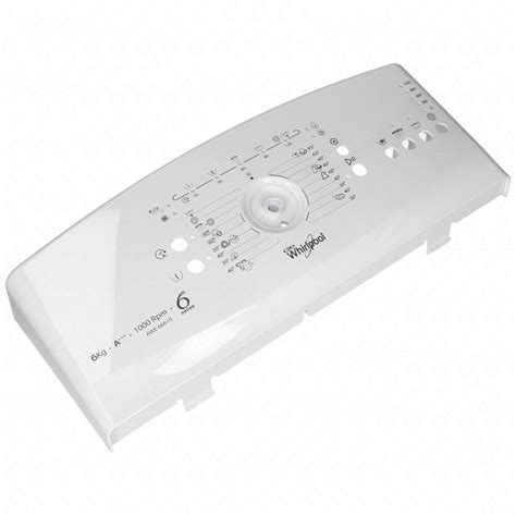 Whirlpool AWM 327 mosógép kezelőpanel