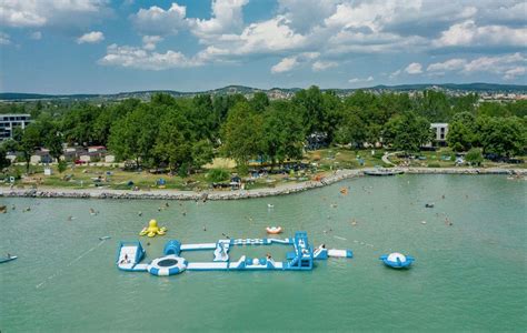 Balatontourist Füred Camping saját stranddal