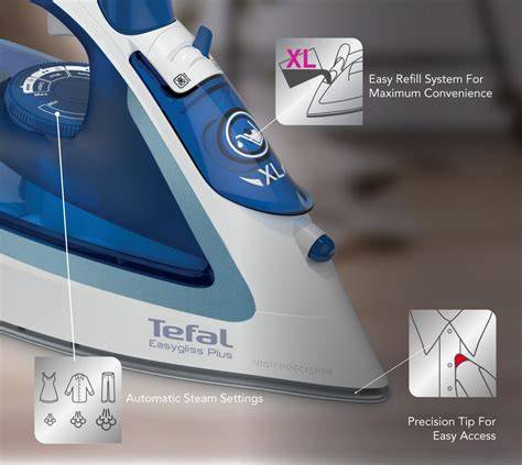 Tefal FV3962E0 Easygliss vasaló Durilium talppal