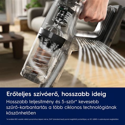 vezeték nélküli álló porszívó használata lakásban