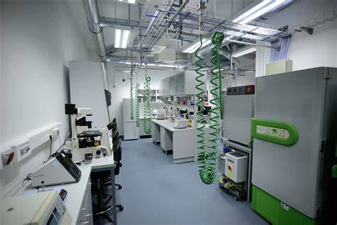 BSL-4 virológiai laboratórium biztonsági rendszere