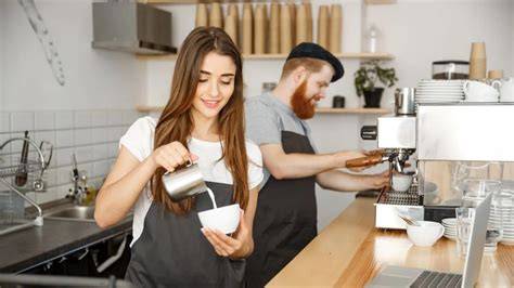 Barista kávékészítés és koktélpult