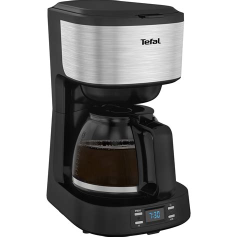 Tefal Equinox fekete rozsdamentes filteres kávéfőző