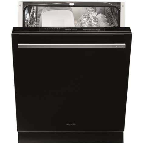 fekete Gorenje mosogatógép modern konyhában