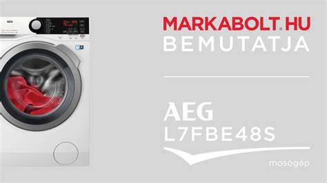 AEG L7FBE48S elöltöltős mosógép