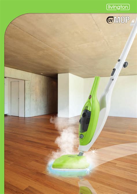 Livington UV Mop padlótisztítás háromszög fejjel