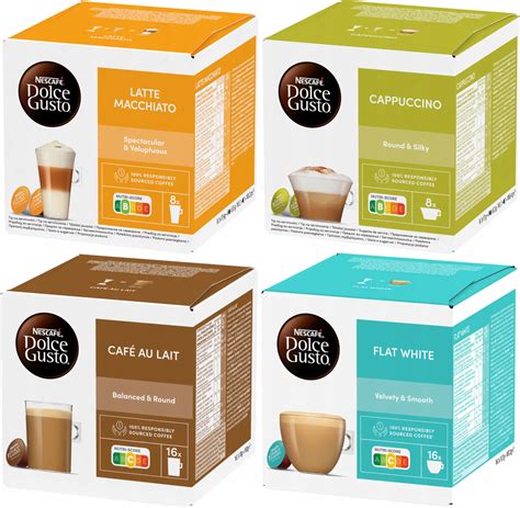 Dolce Gusto kapszulák kávéital választék