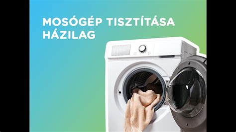 Mosógépdob tisztítása üres karbantartási mosással