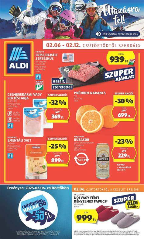 Aldi akciós újság kapszulás kávéval
