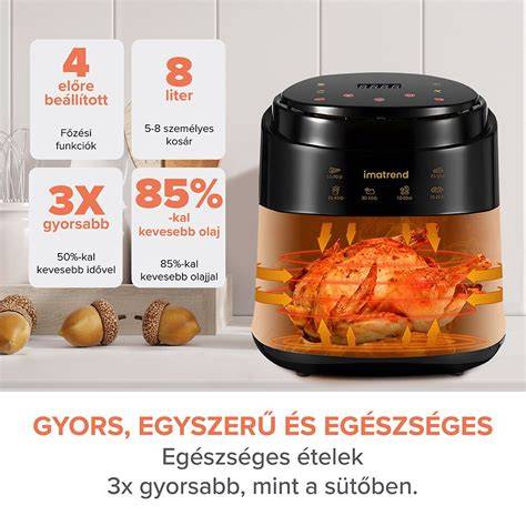Olaj nélküli fritőz működési elve
