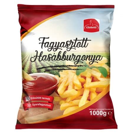 fagyasztott hasábburgonya sütőrácson