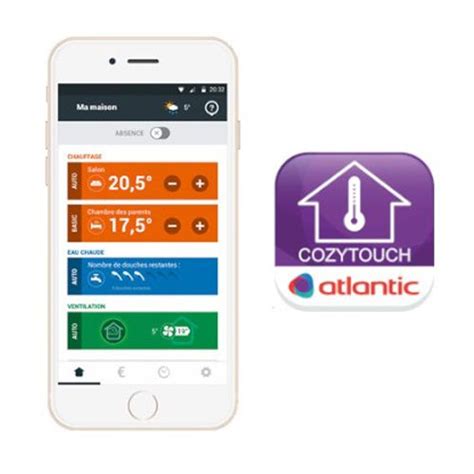 Atlantic Cozy Touch okosradiátor vezérlés