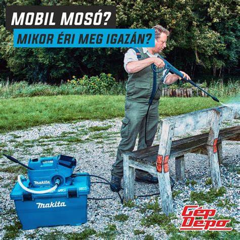 mobil magasnyomású mosó használata