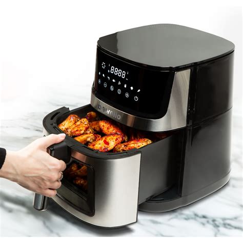 Power Air Fryer forrólevegős sütő működése