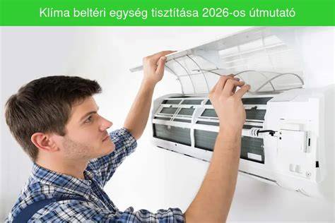 Split klíma beltéri egység tisztítása