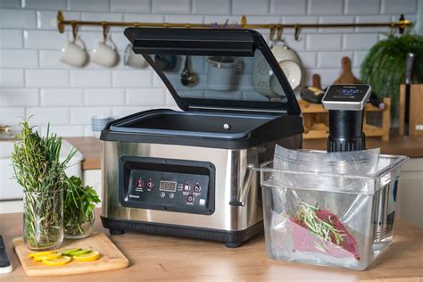 Sous-vide főzés vákuumtasakban gőzpárolóval