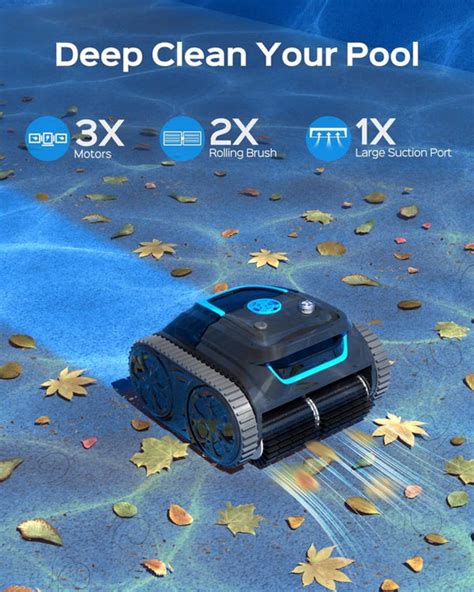 medencetisztító robot homok eltávolítására