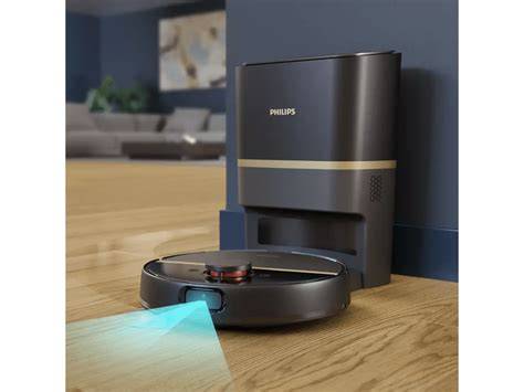 Philips robotporszívó típuscímkéje