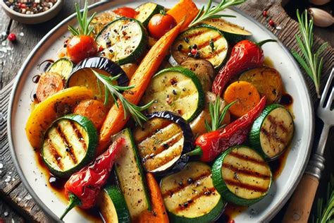 mediterrán sült zöldségek fetával és bazsalikommal