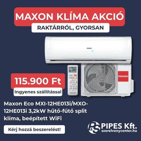 Alacsony magasságú split klíma modern nappaliban