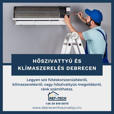 klímaszerelés és hőszivattyú telepítés