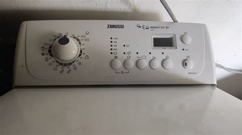 Megégett Zanussi mosógép vezérlőpanel