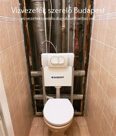 beépített WC-tartály felépítése