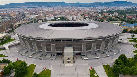 Puskás Aréna stadion külső látképe
